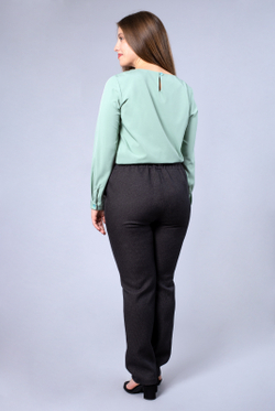 Брюки женские 2960ЛП, коричневый #341Кор022960ЛП