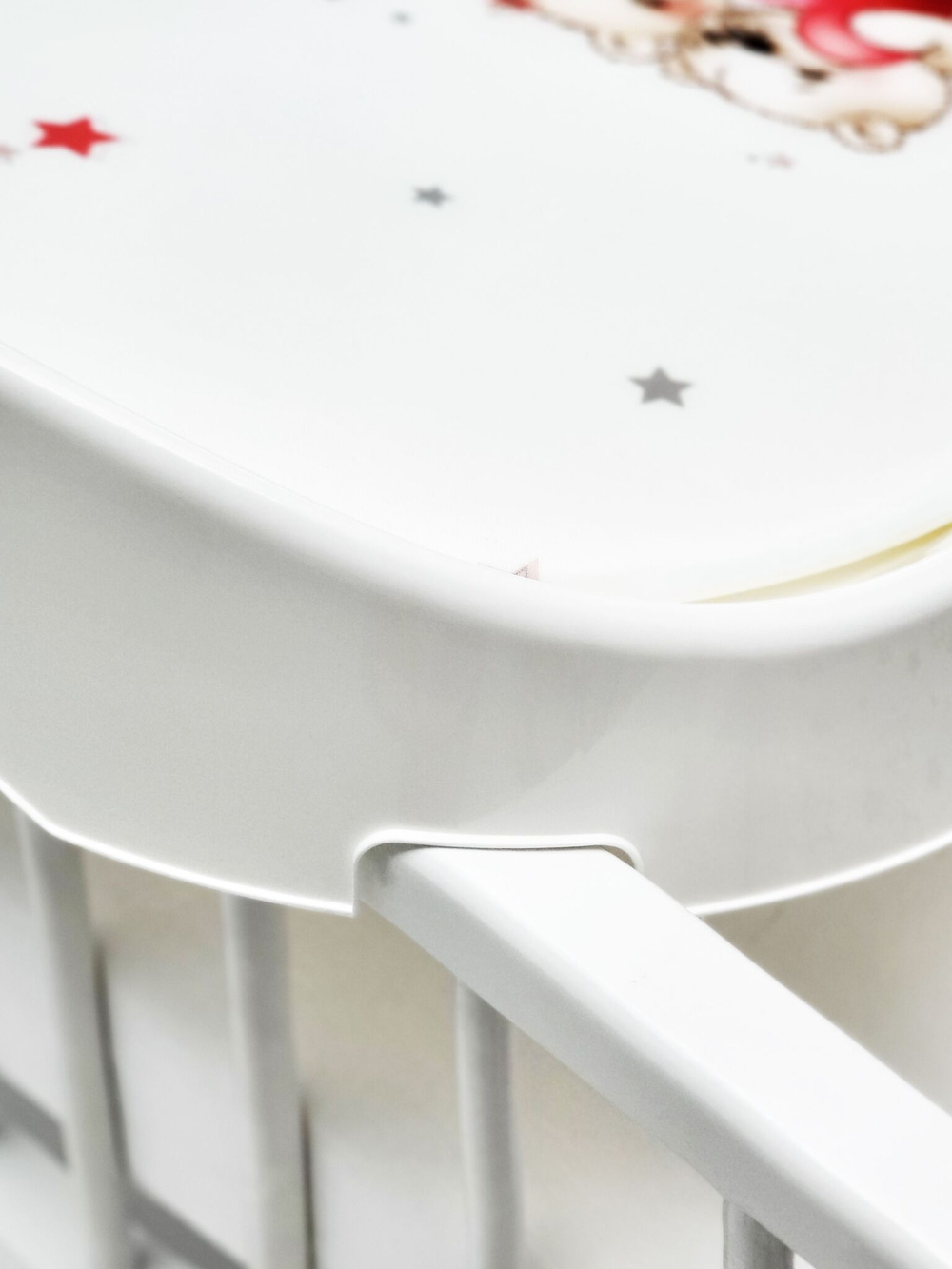 Доска для пеленания BUBO BABY "PRESTIGE" 80х53 см на пластиковой основе