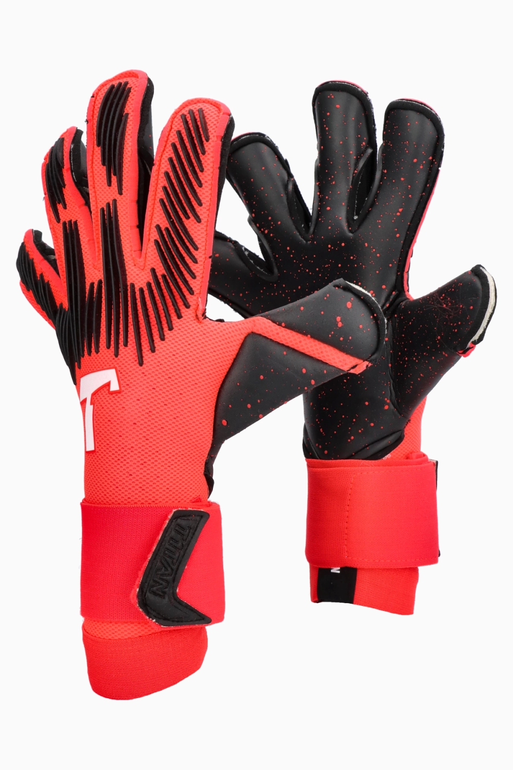 Вратарские перчатки T1TAN Rebel 2.0 Solar Red - красный