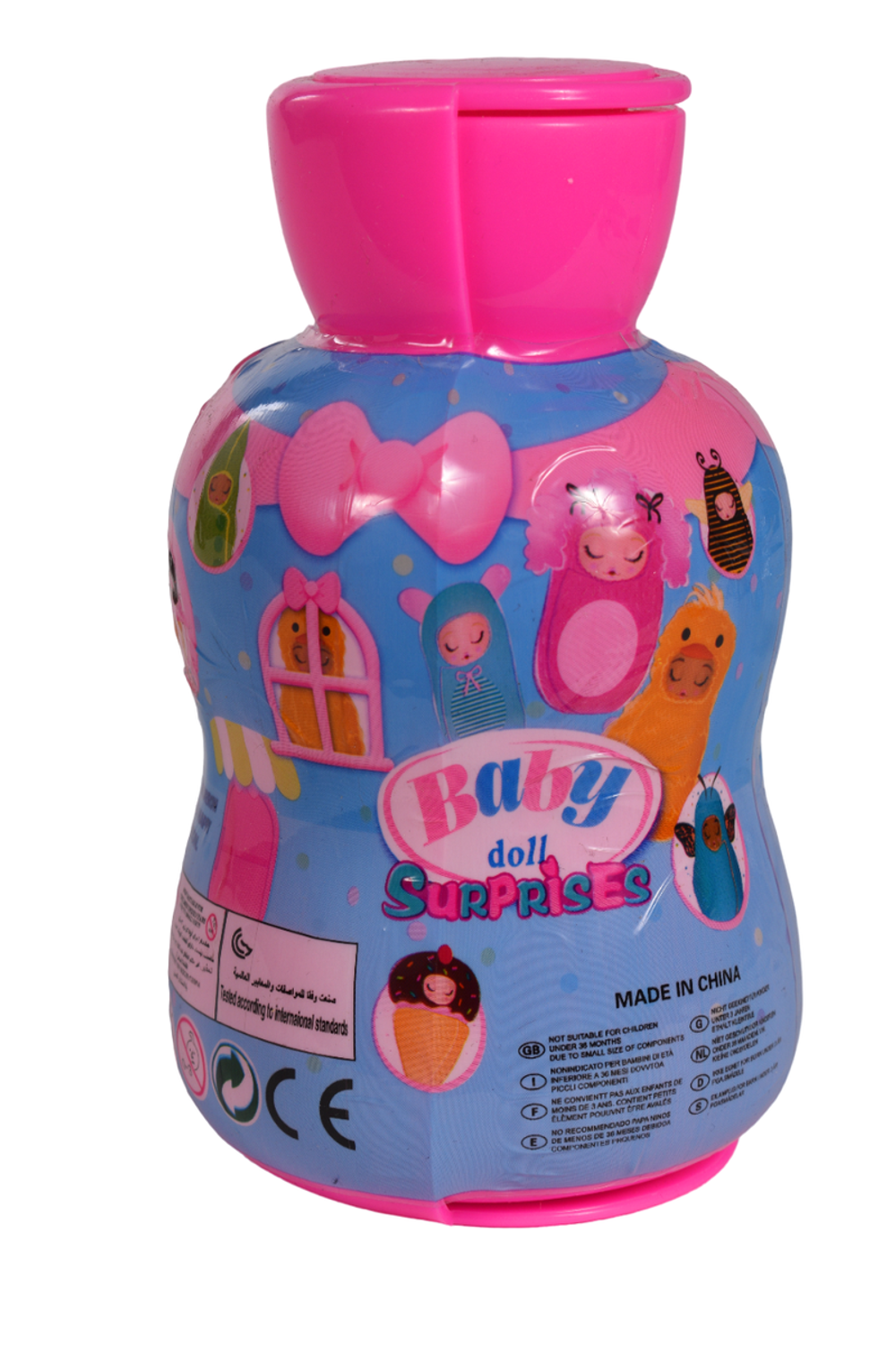 Кукла тип Модница в бутылке, YT040-169