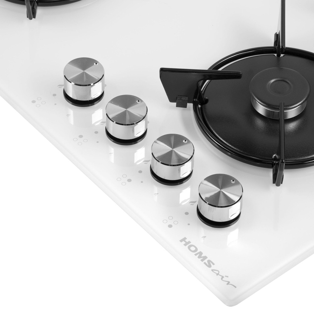 Газовая варочная панель HOMSair HGG641EWH фото 6