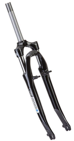 Вилка 26" 1-1/8" резьб SF-CR8V-P, аморт/V-brake/алюм/черная (10216170/100419/0060200, Китай)