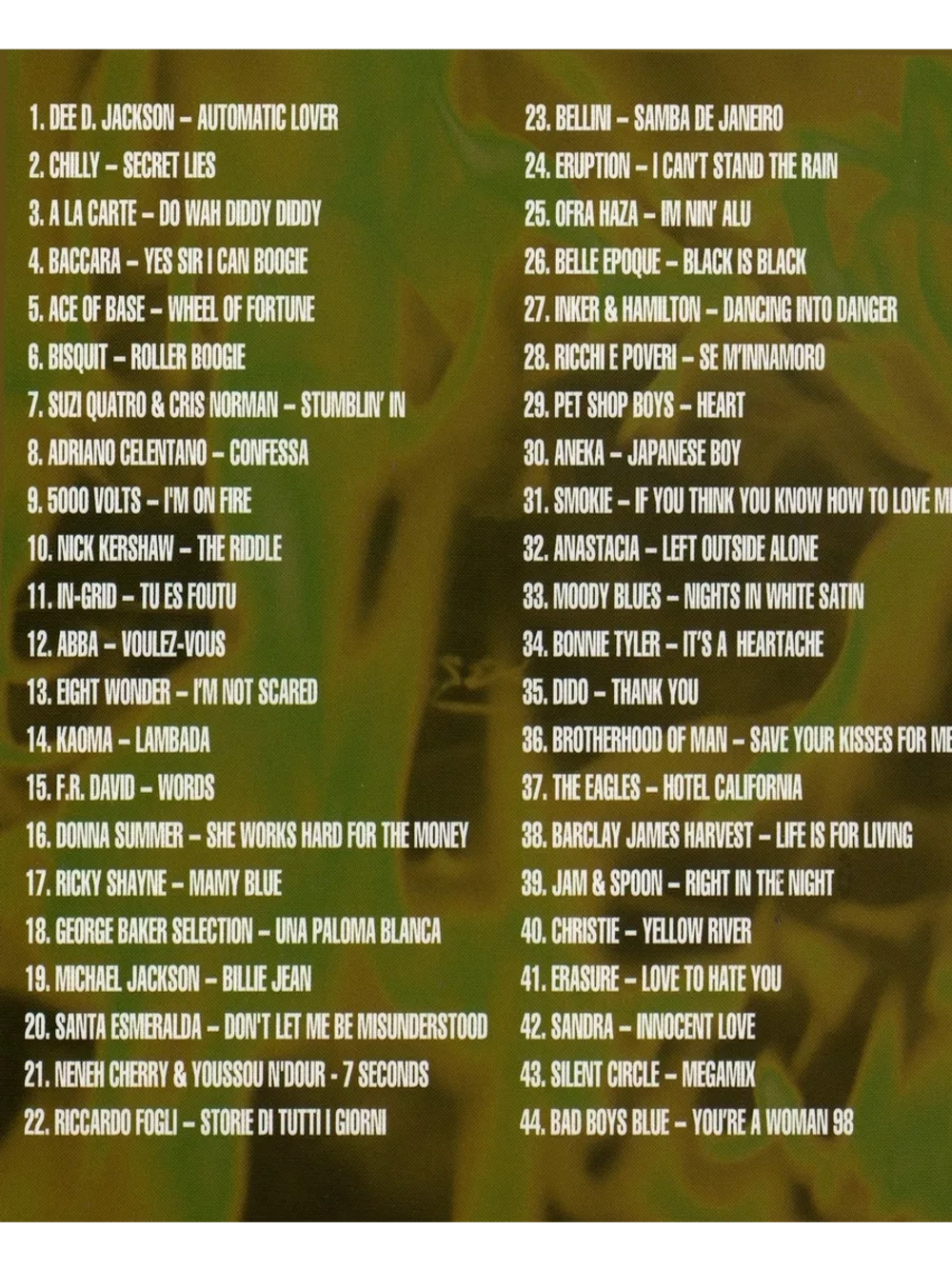 Мелодии и Ритмы Зарубежной Эстрады, часть 5 (КЛИПЫ на DVD)