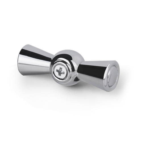 Ручка  выключателя 2 шт. (хром) Ретро WL18-20-01