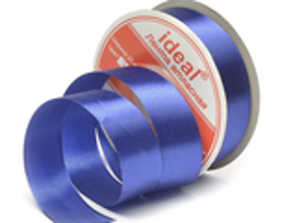 Лента атласная 25 мм. синяя