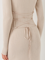 Платье лапша с завязками