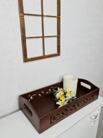 Поднос деревянный