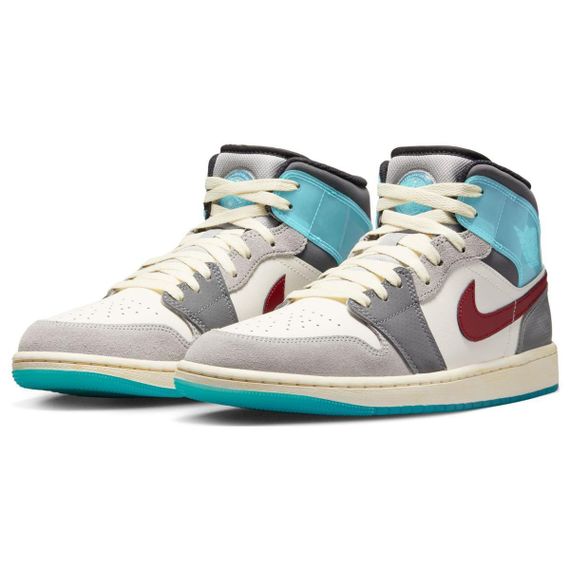 Jordan Air Jordan 1 Подвесные баскетбольные мячи МИД-Топ-Мужские