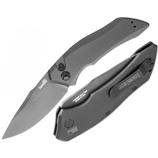 Складной нож KERSHAW Launch 1 7100GRY c клинком из стали 154CM, рукоять алюминий