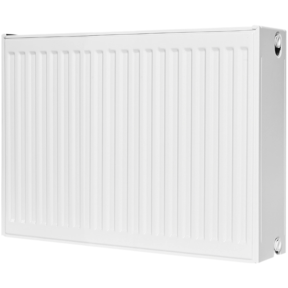 Радиатор панельный профильный ROMMER Compact тип 33 - 500x700 мм (подкл.боковое, белый)