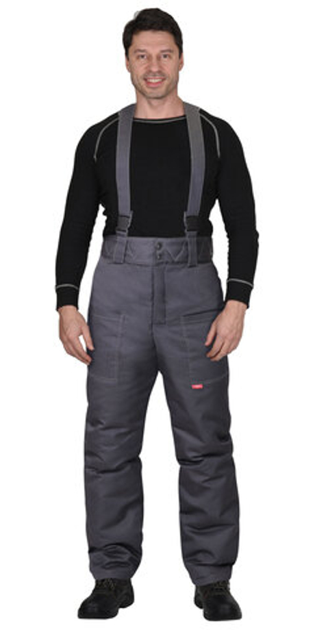 Брюки зимние универсальные тёмно-серые, тк. Орион