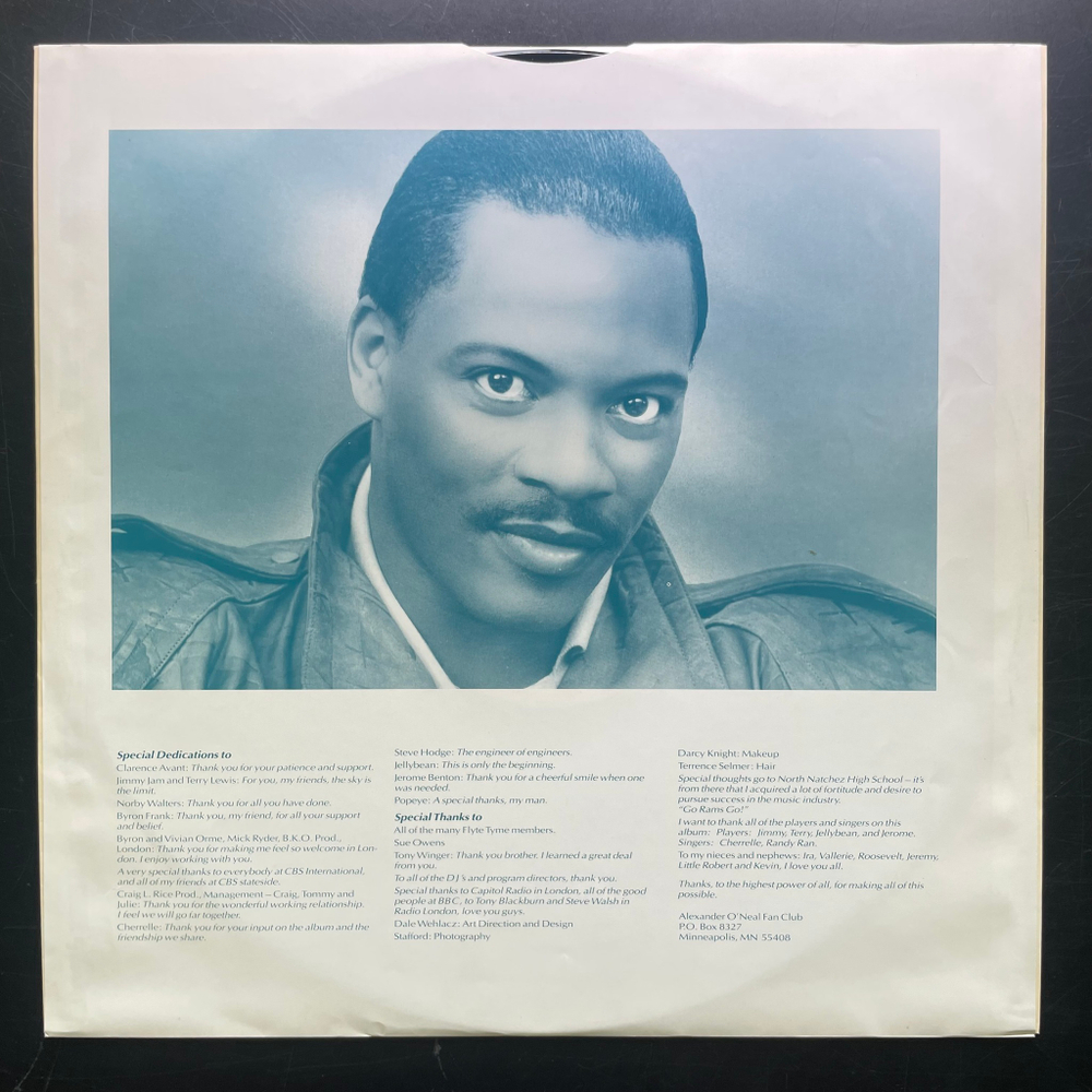 Alexander O'Neal - Hearsay (Голландия 1987г.)