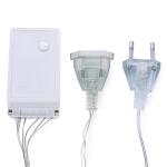 Гирлянда для дома Занавес "Водопад" 1,5м 240ламп LED, 8 реж, Мультицвет