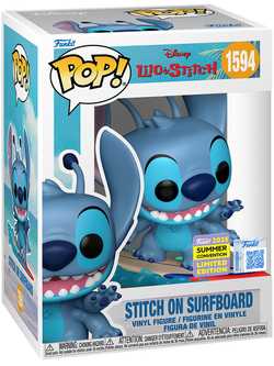 Фигурка Funko POP! Disney Lilo & Stitch Stitch on Surfboard SDCC25 (Exc) (1594) 87949