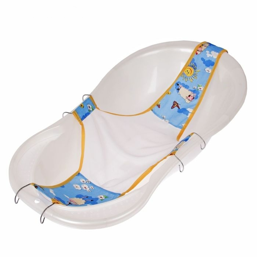 2124390 Гамачок в ванночку «Куп-куп», 100 см, цвет синий