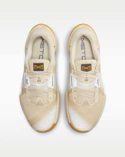 Кроссовки мужские Nike Metcon 10 (Бело-Золотые)