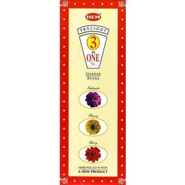 HEM 3в1 Precious Intimate Fancy Glory шестигранник Благовоние Драгоценные Цветы