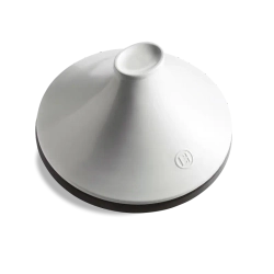 Тажин Emile Henry Delight Slate White, 27.5 см