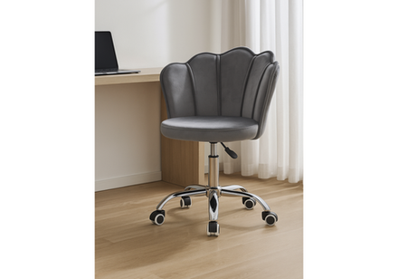 Офисное кресло Woodville Bud grey, ножки хром