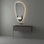 Зеркало Evoform с LED-подсветкой 31 W 70х140 см Сенсорный выключатель Теплый белый свет