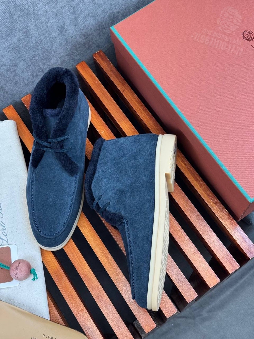 Ботинки Loro Piana Walk and Walk