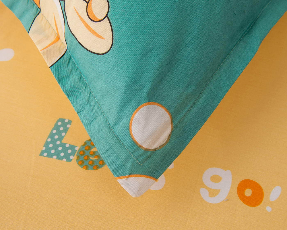 Детское постельное белье Sofi De MarkO Giraffe синее