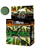 Плетеный шнур для рыбалки AQUA PE Ultra ANACONDA CAMO Desert