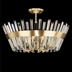 Citilux Вестерос CL307183 Люстра хрустальная потолочная Бронза