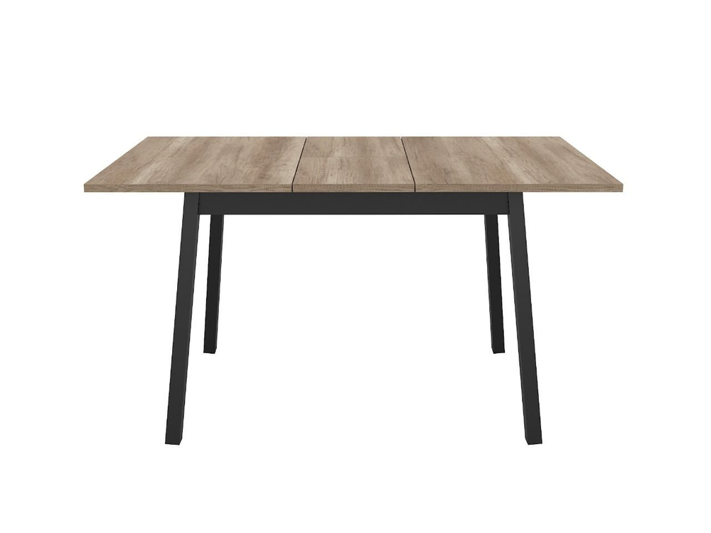 Стол кухонный обеденный раздвижной Белый/Цемент Светлый, Венеция, 110х70х75 см