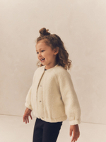 Бомбер флисовый для девочки Next K83-551, Молочный