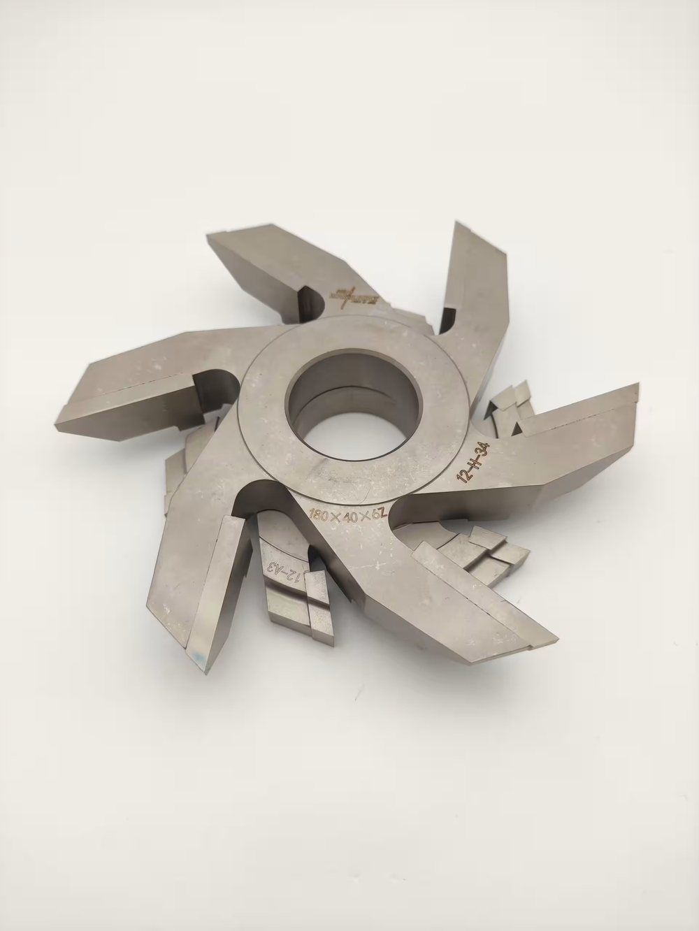 12-Н-34 Комплект фрез для имитации бруса карельский профиль H = 15-23 180 х 40 Z = 6 HSS RED SAMURAI