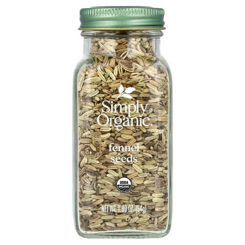 Simply Organic, Семена фенхеля, 1,90 унции (54 г)