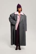 Пальто-пиджак макси