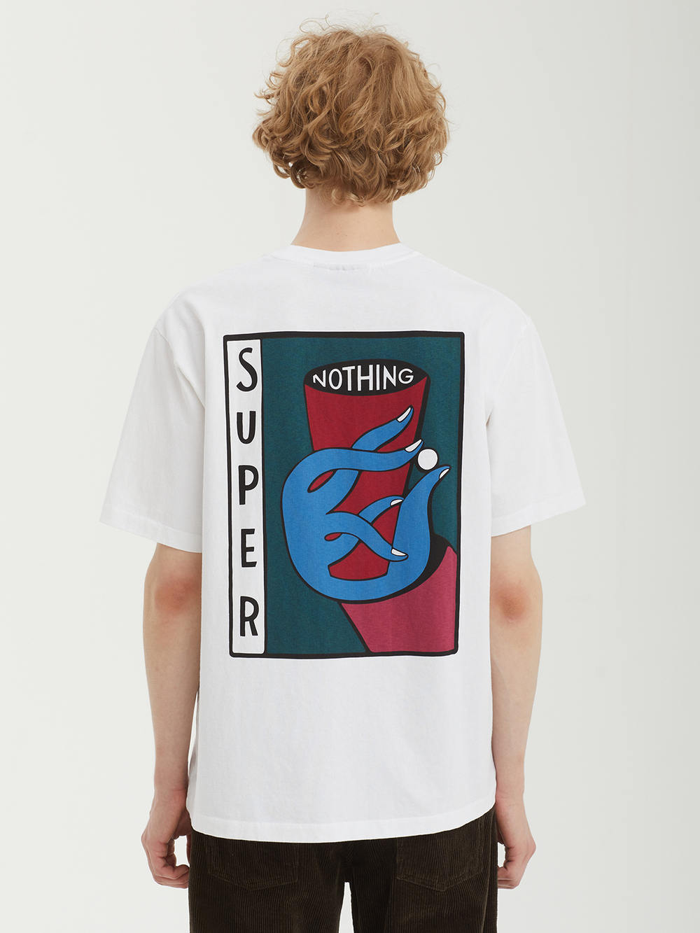 Мужская Футболка Super Nothing