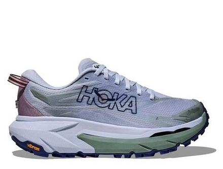 Женские кроссовки для бега Hoka Mafate 5 W Голубо-Зеленые