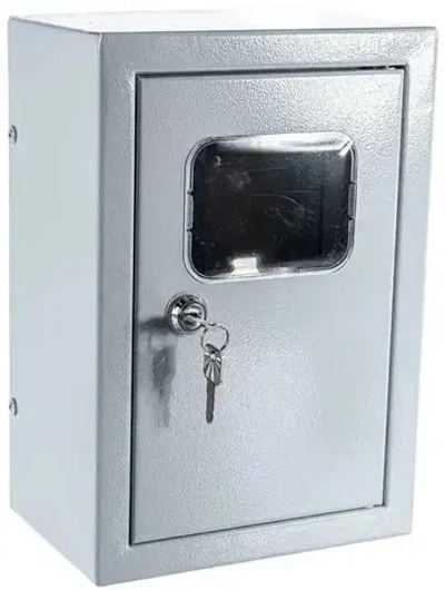 Щит металлический учетно-распределительный ЩРУ 1Н-6М под меркурий 290х190х110