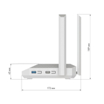 Netcraze Giga (NC-1012) Мультигигабитный интернет-центр с Mesh Wi-Fi 6 AX3000