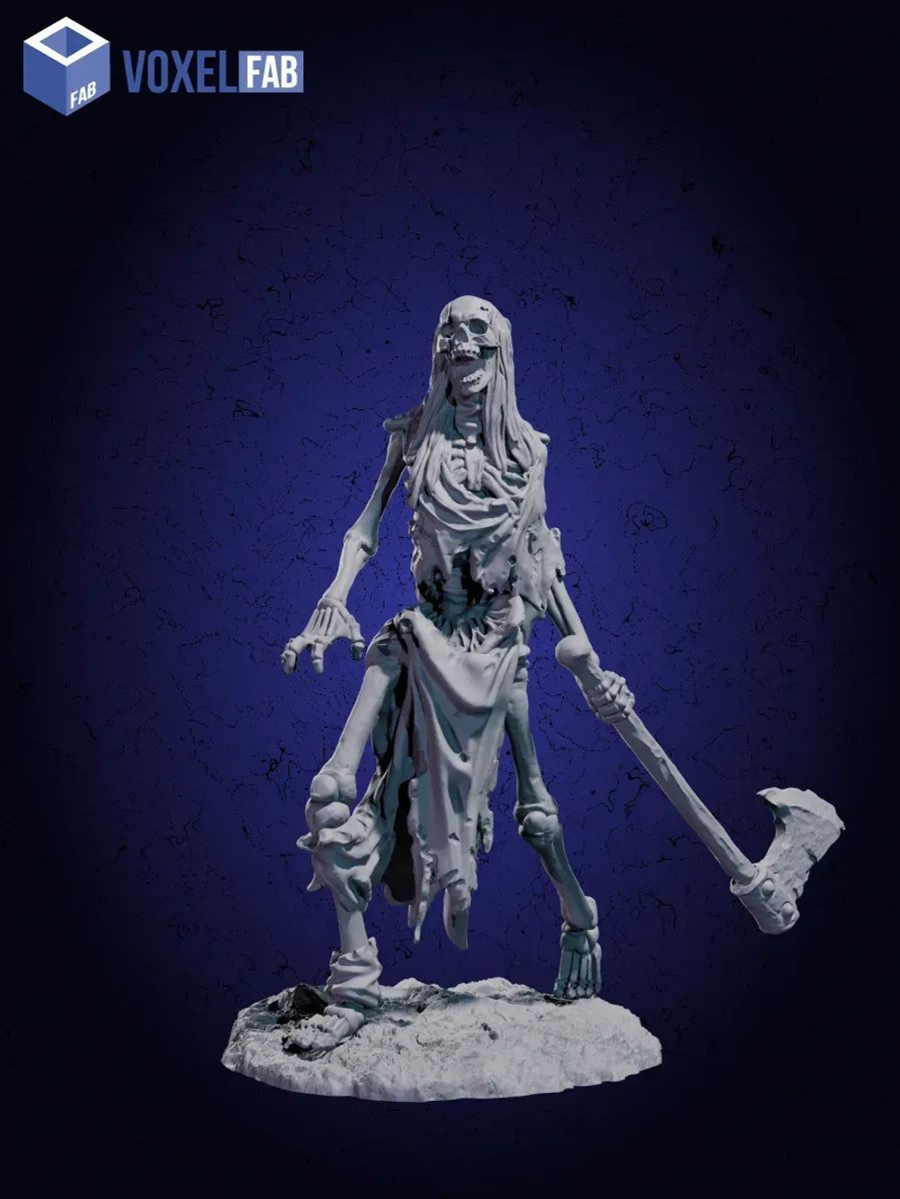 Скелеты Отряд-нежити, Миниатюры 10 шт. ДнД (DnD)