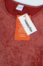 Женская удлиненная футболка с разрезами Happyfox