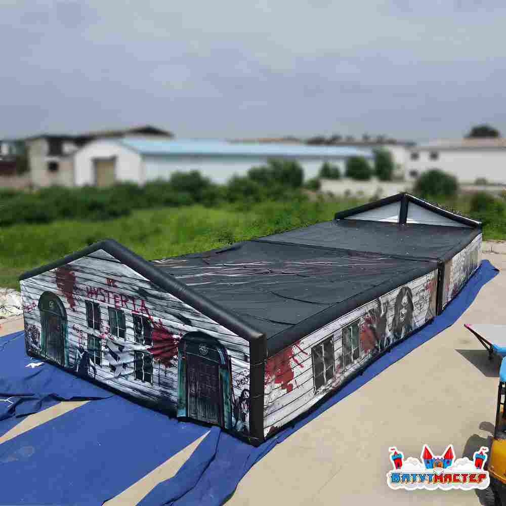 Надувной квест-аттракцион «Заточение духов», 9×9×3,5 м