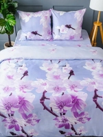 Постельное белье 2,0 полисатин Павлайн Яблоневый цвет 6574