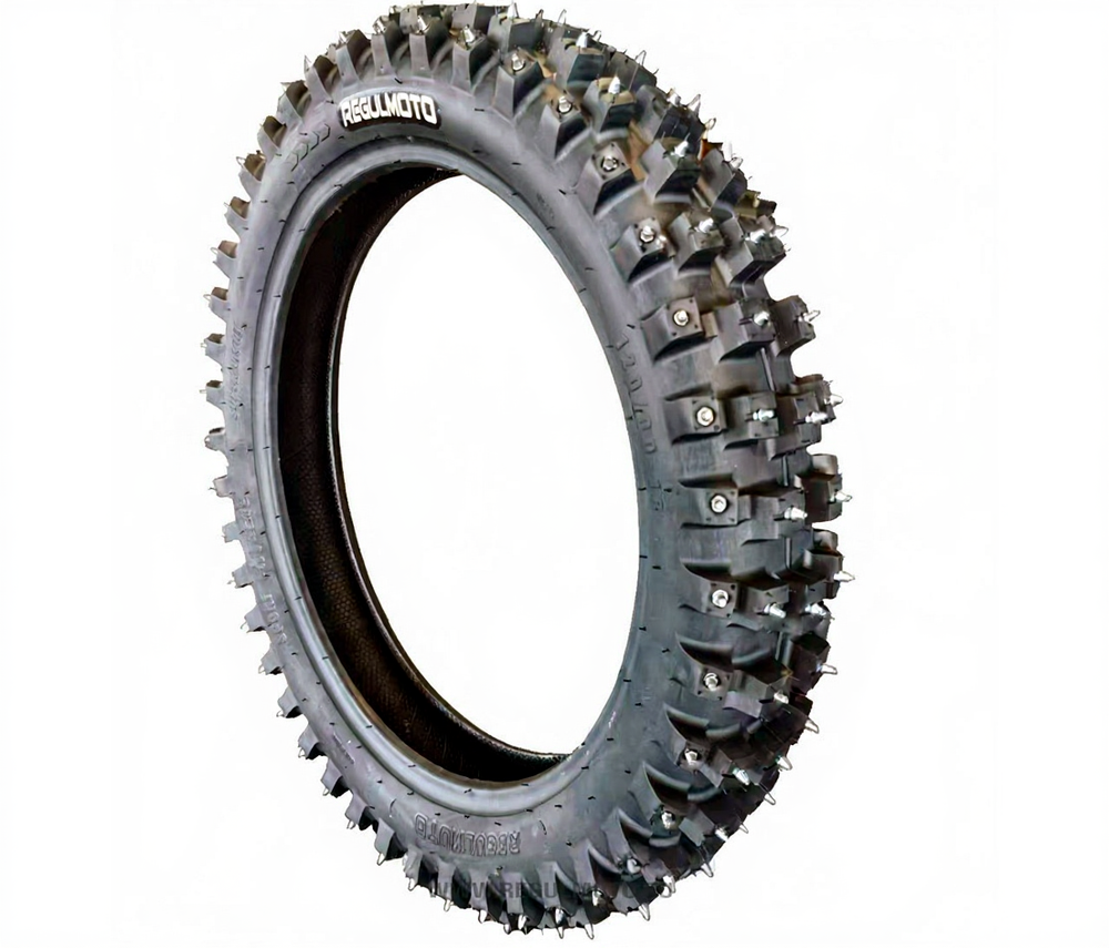 Мотошина 120/90-18 MT-218, шипованная Regulmoto 258 шипов