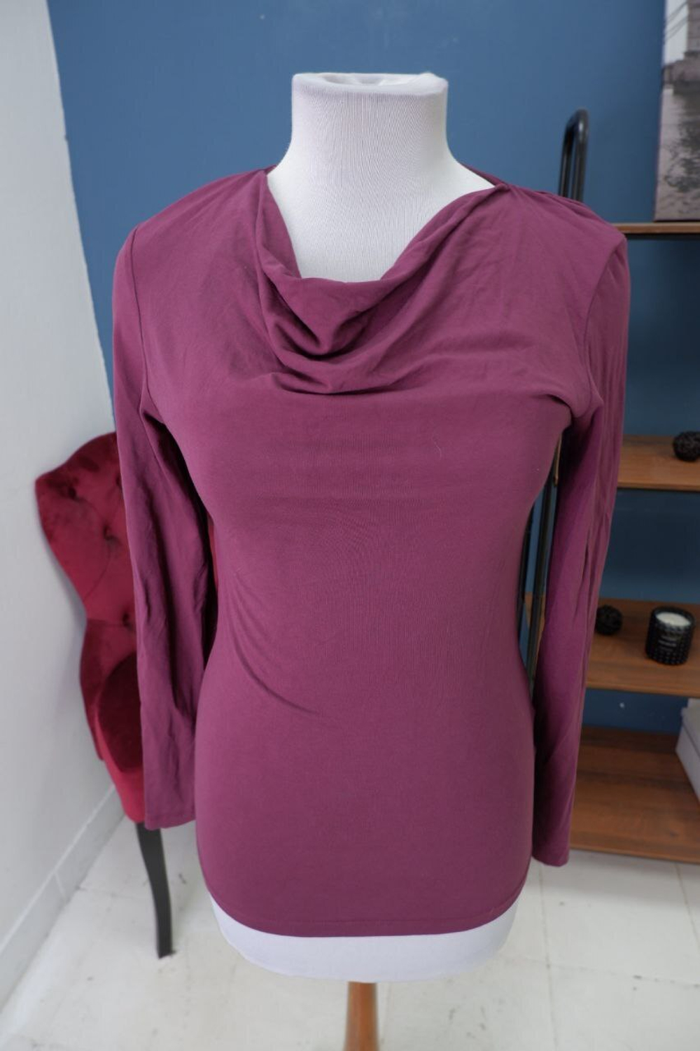 Джемпер K Woman сливовый 46 размер