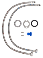 Смеситель для раковины высокий WONZON & WOGHAND, Черный матовый (WW-6068-MB)