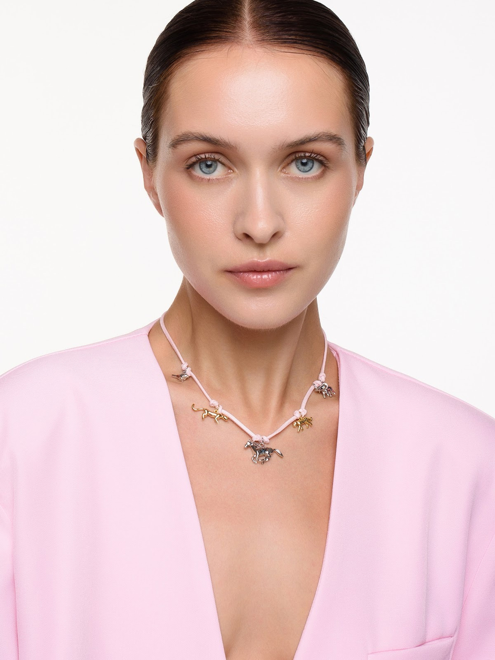 Чокер "Animals" Pink New