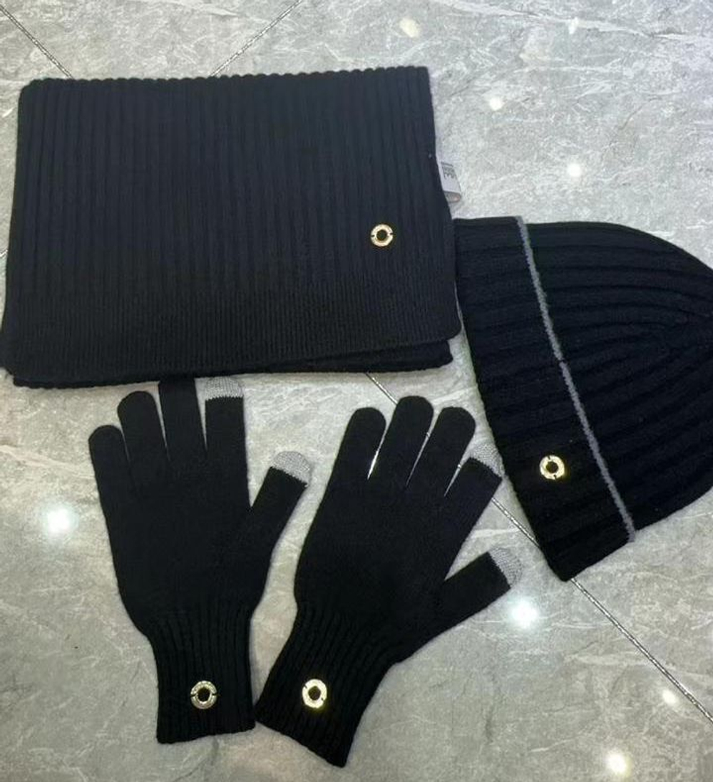 Комплект Loro Piana (шапка + перчатки + шарф)