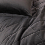 Покрывало Frette Luxury Cashmere Velvet Manogany Grey (270 x 260 см)