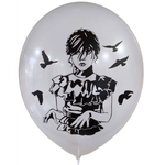 Шар 12" Ассорти Будь собой "Wednesday Уэнздей" Забава 10 шт