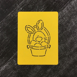 Зайка №83 в корзине