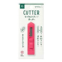 Канцелярский нож Midori XS Cutter: розовый